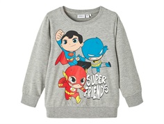 Name It grey melange sweatshirt DC Super Friends
